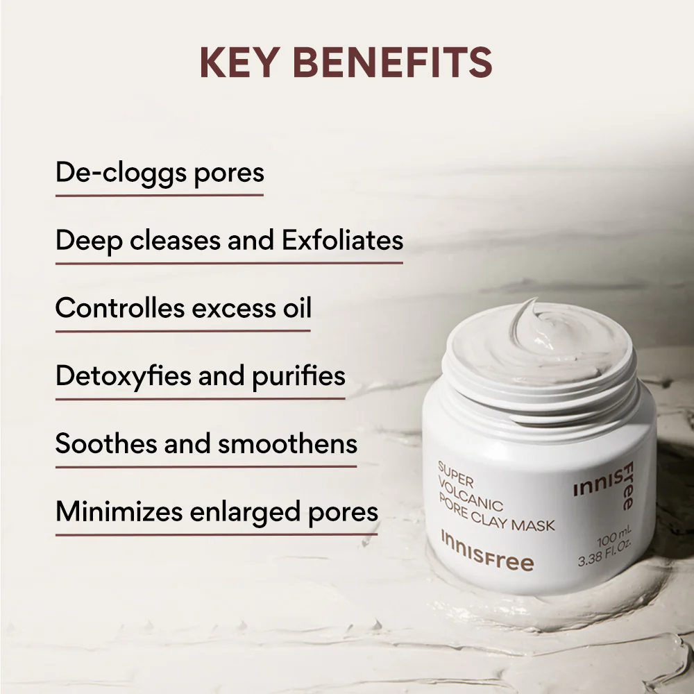 Innisfree - Super Volcanic Pore Clay Mask 100Ml